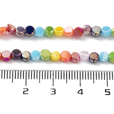 Electroplate Glass Beads LS-EGLA-P056-01B-1