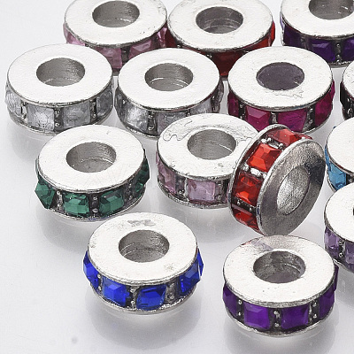 Alloy European Beads MPDL-N038-01-1