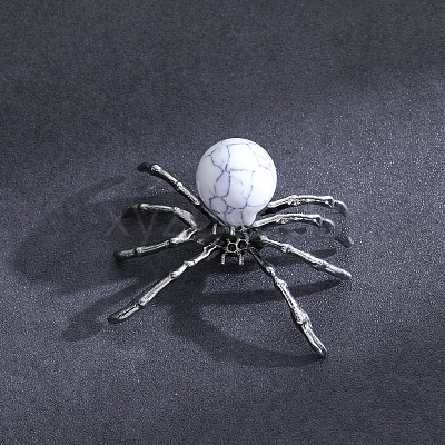 Natural Howlite Halloween Home Party Decorations PW-WG79695-16-1