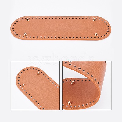 PU Leather Oval Bottom FIND-WH0066-96A-1