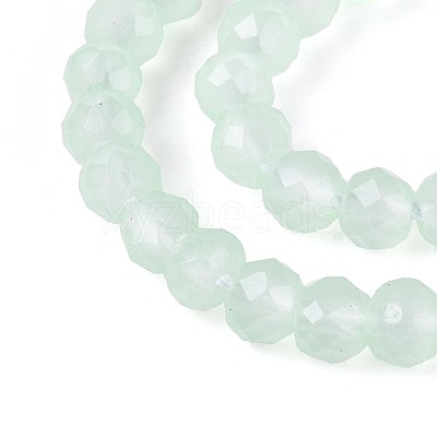 Imitation Jade Glass Beads Strands GLAA-T028-3mm-11G-1