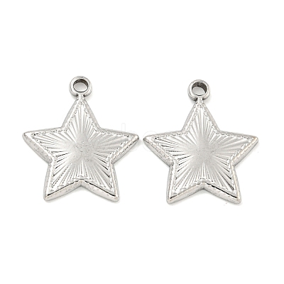 Non-Tarnish 304 Stainless Steel Pendants STAS-P365-09P-1