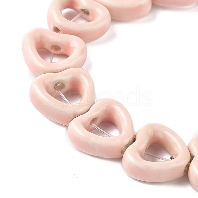 Handmade Porcelain Beads Strands PORC-Z002-01H-1
