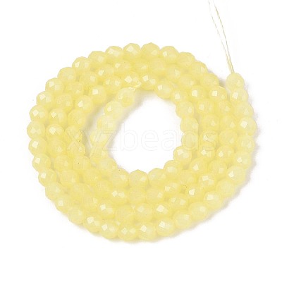 Imitation Jade Glass Beads Strands LS-GLAA-T028-4mm-11H-1