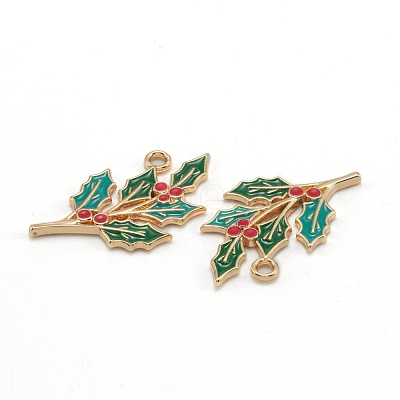 Alloy Enamel Pendants ENAM-E569-12-1