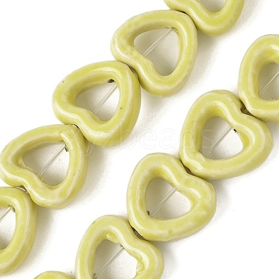 Handmade Porcelain Beads Strands PORC-Z002-01E-1