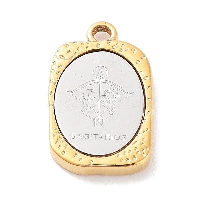 304 Stainless Steel Pendants STAS-F303-A09-1
