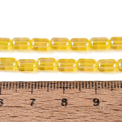 Electroplate Transparent Glass Beads Strands LS-EGLA-Q132-03A-A03-1
