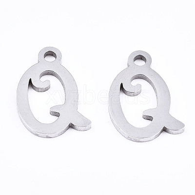 Non-Tarnish 201 Stainless Steel Charms X-STAS-T044-217P-Q-1