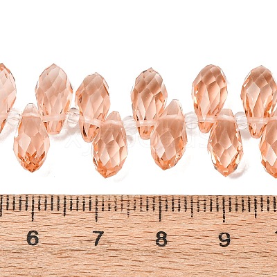 Crystal Glass Beads Strands GLAA-D033-38-1