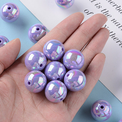 Opaque Acrylic Beads MACR-S370-D20mm-SS2114-1