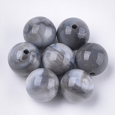 Acrylic Beads OACR-S029-060F-08-1