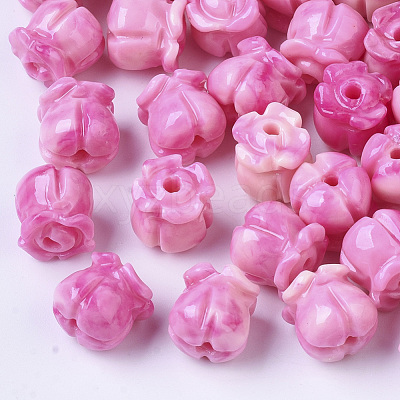 Synthetic Coral Beads CORA-R017-28-B06-1