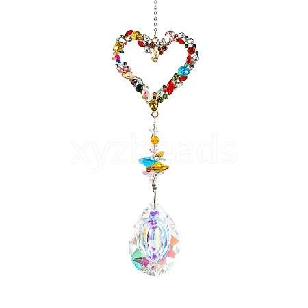 Glass Sun Catcher Pendant PW-WGB92B8-03-1