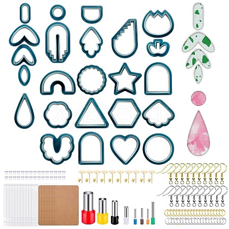 DIY Earring Making Finding Kits CELT-PW0002-05D-1