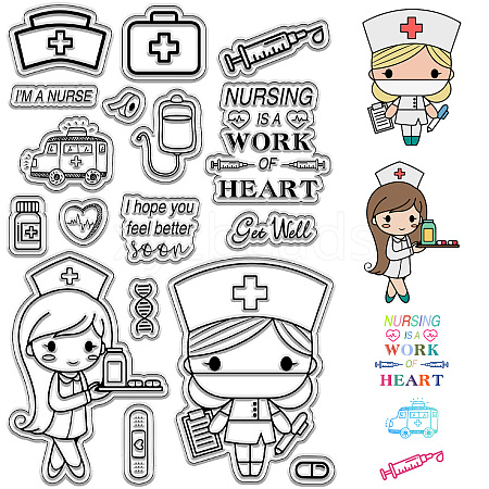 Custom PVC Plastic Clear Stamps DIY-WH0439-0293-1