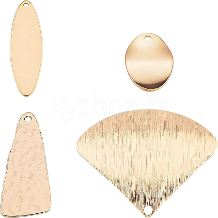 Brass Pendant KK-BC0006-02G-NF-1