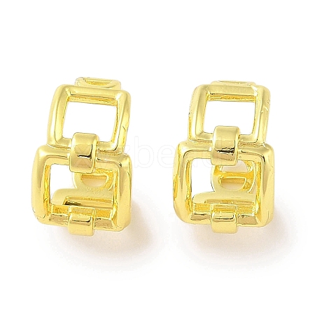 Brass Cuff Earrings for Women EJEW-I305-52G-1