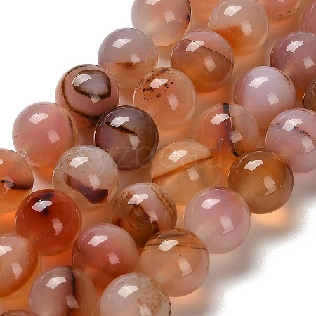 Natural Agate Beads Strands G-G175-A02-01-1