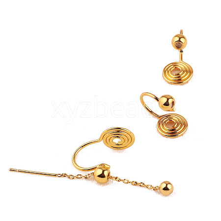 Brass Clip-on Earring Findings WG21877-08-1