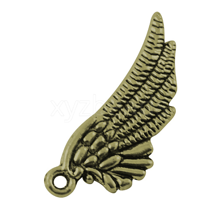 Tibetan Style Alloy Pendants LS-TIBEP-4646-AB-FF-1
