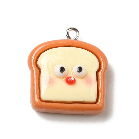 Resin Pendants RESI-A038-02B-1