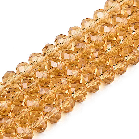 Glass Beads Strands EGLA-A044-T4mm-D23-1