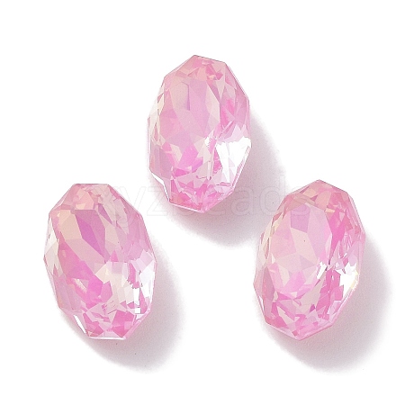 Glass Rhinestone Cabochons RGLA-G020-02B-123AM-1