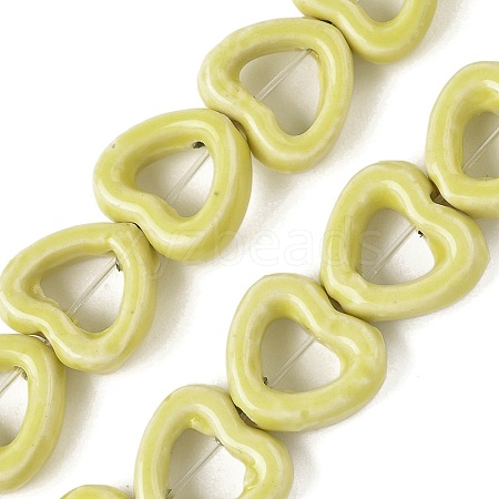 Handmade Porcelain Beads Strands PORC-Z002-01E-1