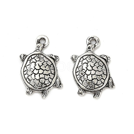 Tibetan Style Alloy Pendants FIND-M047-27AS-1