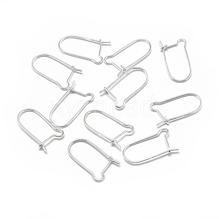 925 Sterling Silver Earring Hoops STER-L057-065S-1