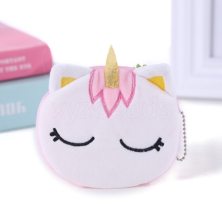 Plush Unicorn Coin Purses PW-WG5488C-06-1