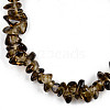 Unisex Chip Natural Quartz Crystal Beaded Stretch Bracelets BJEW-S143-36-1-3