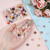150Pcs 15 Colors Handmade Transparent Lampwork Beads GLAA-PH0004-03-3