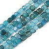 Natural Dragon Veins Agate(Dyed & Heated) Beads Strands X-G-G177-E15-03-1