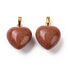 Synthetic Goldstone Pendants G-I311-A37-G-1