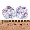 225Pcs Two Tone Transparent Acrylic Beads MACR-K359-26C-3