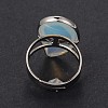 Adjustable Opalite Brass Rings RJEW-N024-02I-3