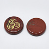 Natural Red Jasper Cabochons G-T122-37J-2