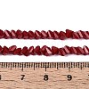 Opaque Glass Beads Strands GLAA-N019-4mm-15-2