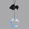 Goldfish Iron Wind Chime HJEW-WH0071-27B-02-1