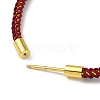 Braided Nylon Cord Bracelet Making MAK-L043-01G-01-2