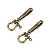 2Pcs Alloy Shackle Clasps with S Hook Clasps FIND-PH0026-11B-AB-6