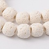 Natural Lava Rock Bead Strands X-G-L435-03-10mm-11-1