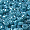 Opaque Colours Luster Glass Seed Beads SEED-E001-P3x6mm-A10-3