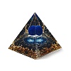 Orgonite Pyramid Resin Energy Generators DJEW-D013-01E-2