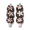 Autumn Theme Resin Pendants RESI-D053-04P-1