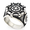 304 Stainless Steel Finger Rings for Men FS-WG5D407-04-2