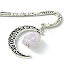 Natural Amethyst Raw Beads Bookmarks AJEW-JK00201-03-3