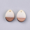 Resin & Walnut Wood Pendants RESI-S358-15E-2